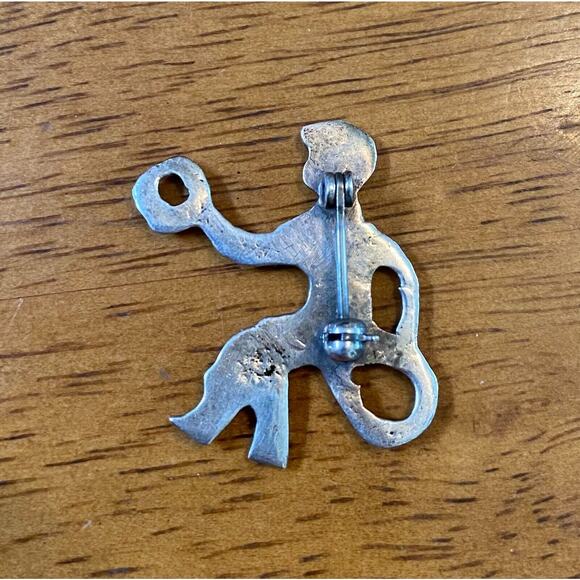 Vintage Native American Hoop Dancer Pin 968A - Picture 2 of 2